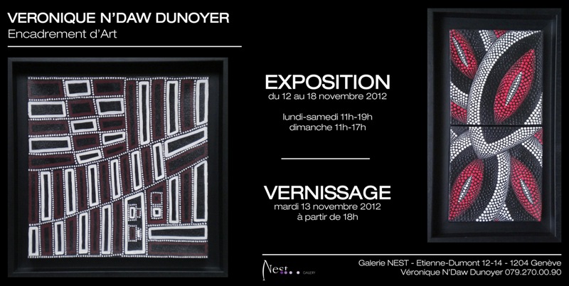 Exposition 12-18 novembre 2012